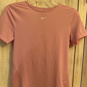 Nike dry fit pink tennis/golf/running top